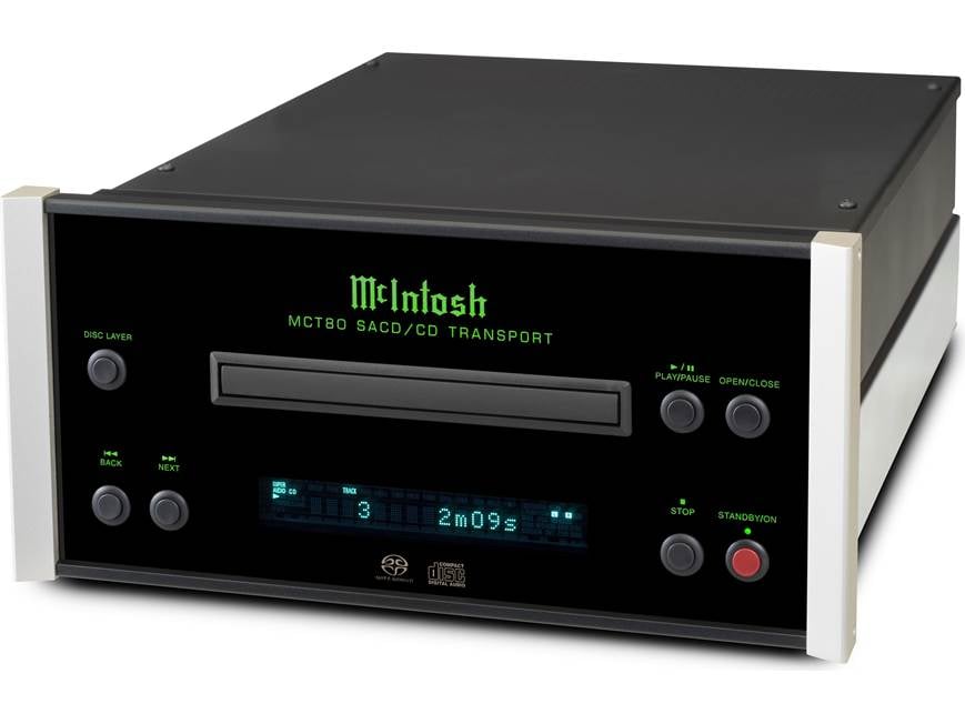 McIntosh MCT80 SACD/CD transport (no DAC onboard) at Crutchfield