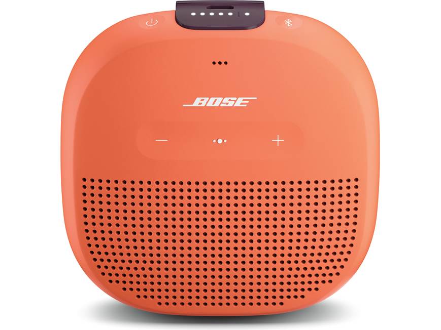 Bose SoundLink Micro (Orange with purple strap) Waterproof
