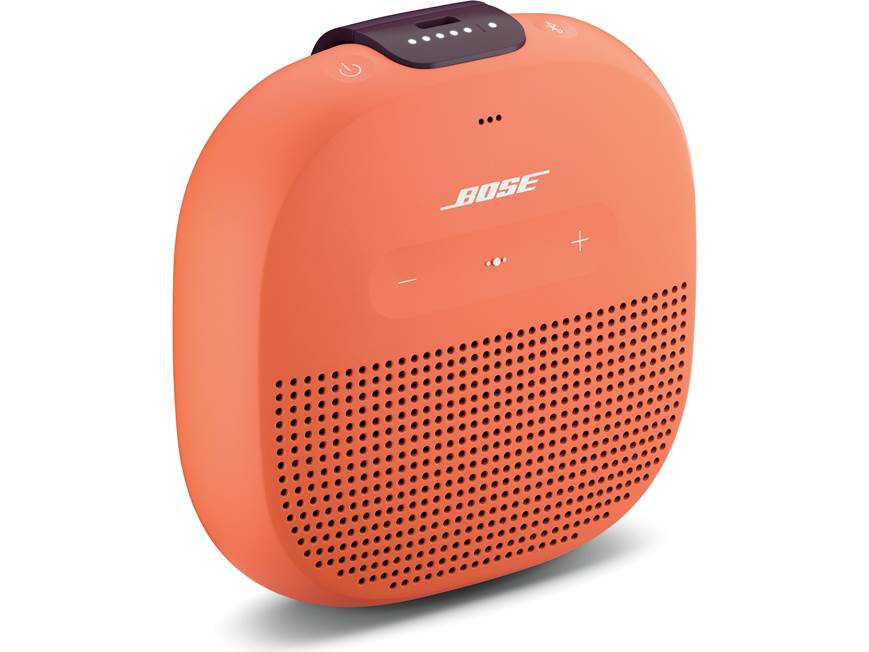 Bose SoundLink Micro (Orange with purple strap) Waterproof