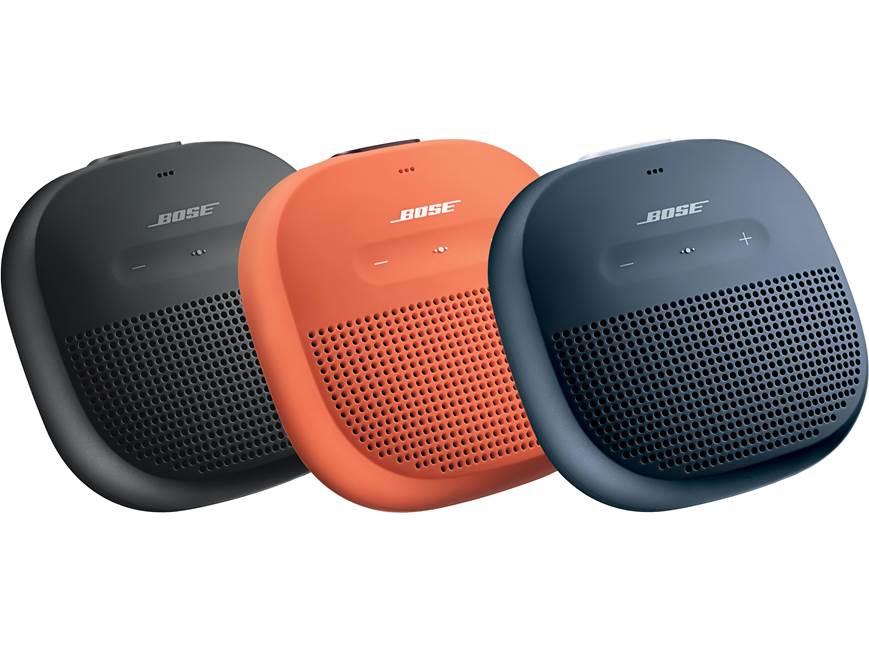 Bose SoundLink Micro (Orange with purple strap) Waterproof