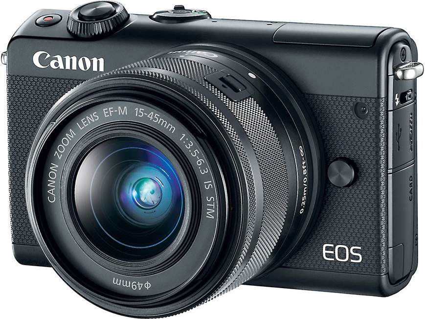 Canon EOS M100 ミラーレスカメラセット EOS M100 ミラーレス一眼カメラ ダブルズームキット ブラック [ズーム