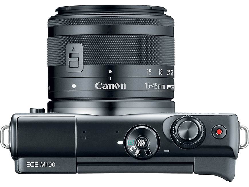 Canon EOS M100 Kit (Black) 24.2-megapixel mirrorless camera with