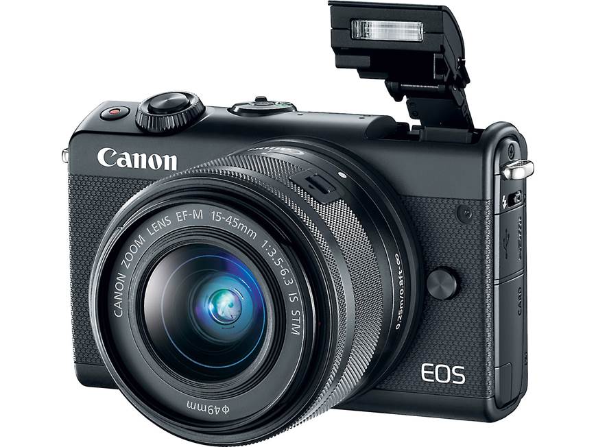 Canon EOS M100 Kit (Black) 24.2-megapixel mirrorless camera with