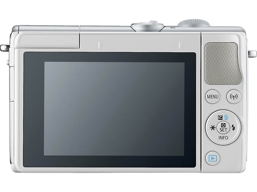 Canon EOS M100 Kit (White) 24.2-megapixel mirrorless camera with