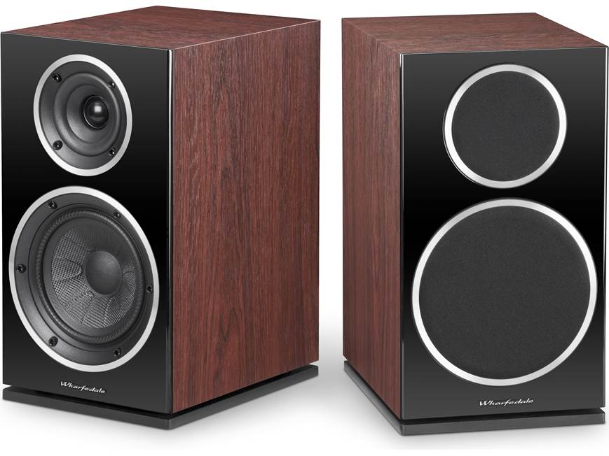 Wharfedale Diamond 225 (Rosewood Quilted) Bookshelf speakers