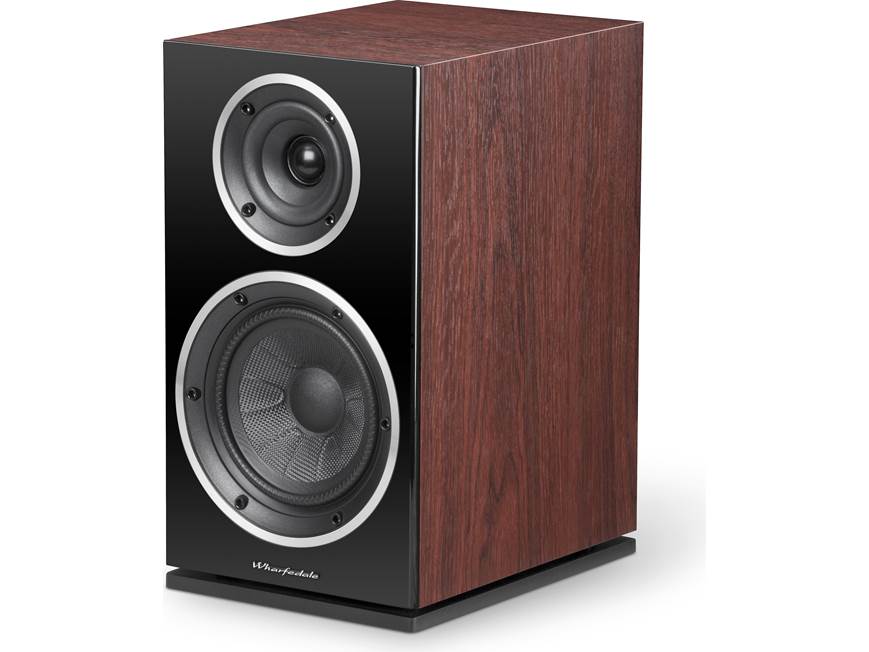 Wharfedale Diamond 225 (Rosewood Quilted) Bookshelf speakers