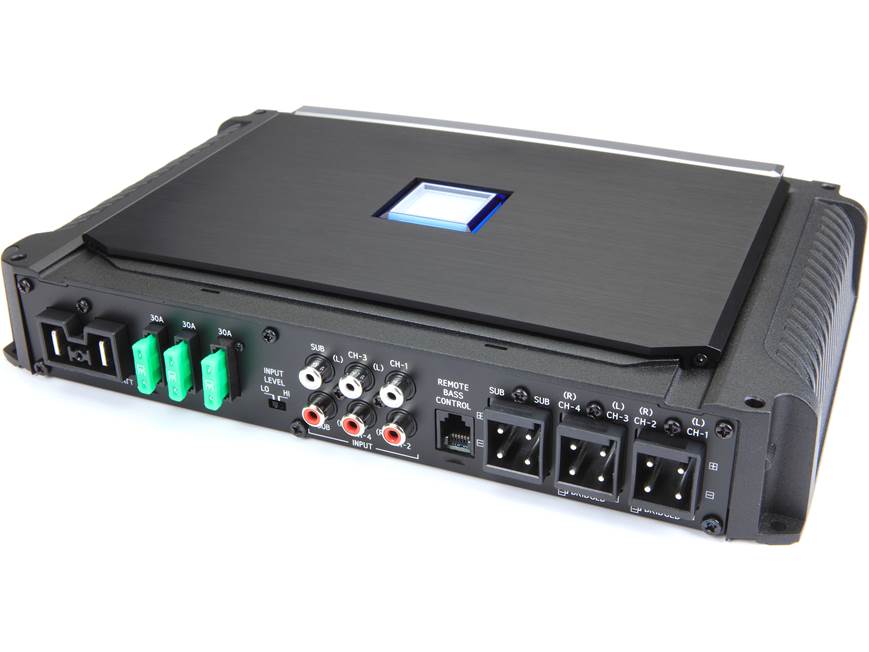 Alpine X-A90V X-Series 5-channel car amplifier — 75 watts RMS x 4