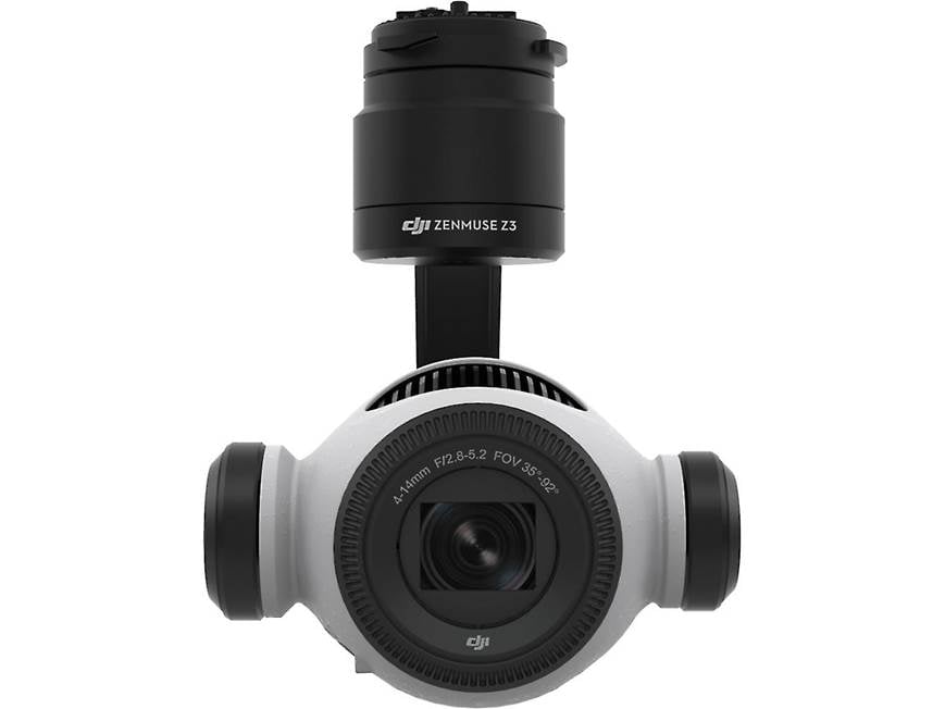 DJI Zenmuse Z3 4K camera with integrated zoom lens and gimbal at