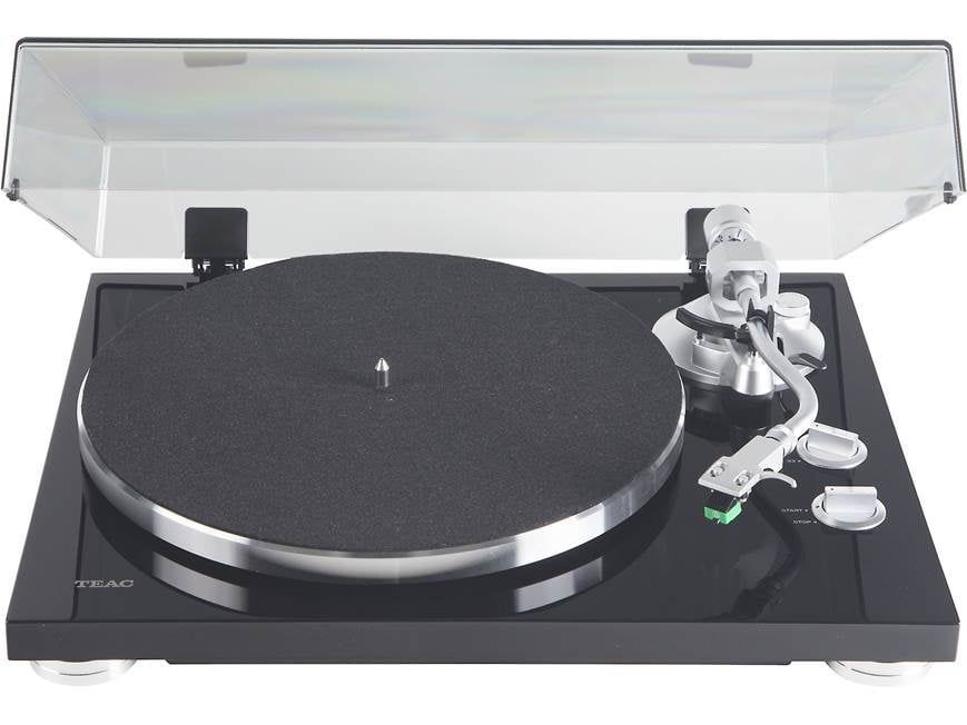 TEAC TN-350 (Satin Black) Manual belt-drive turntable with pre