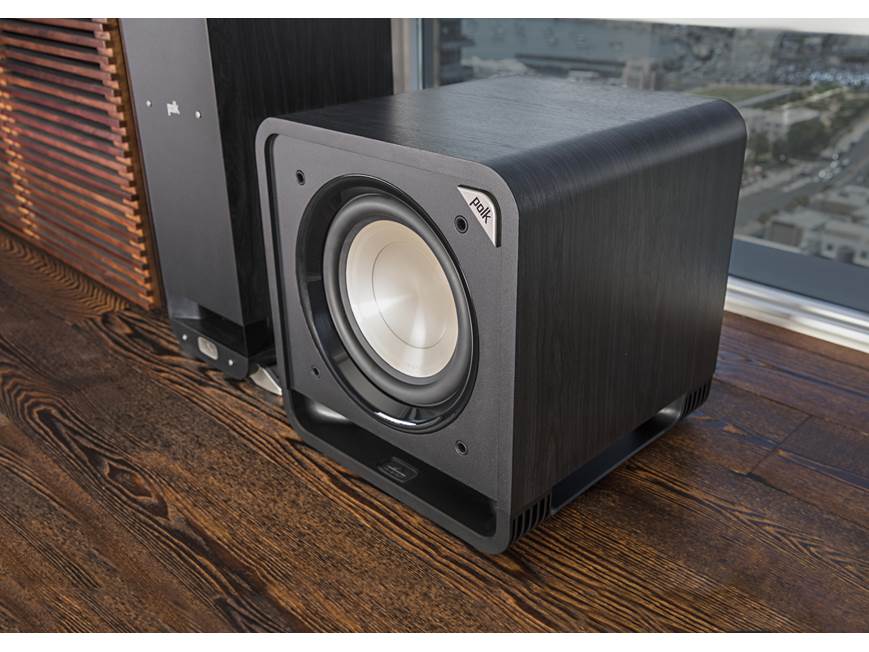 Polk Audio HTS 10 (Washed Black Walnut) Powered subwoofer (Washed