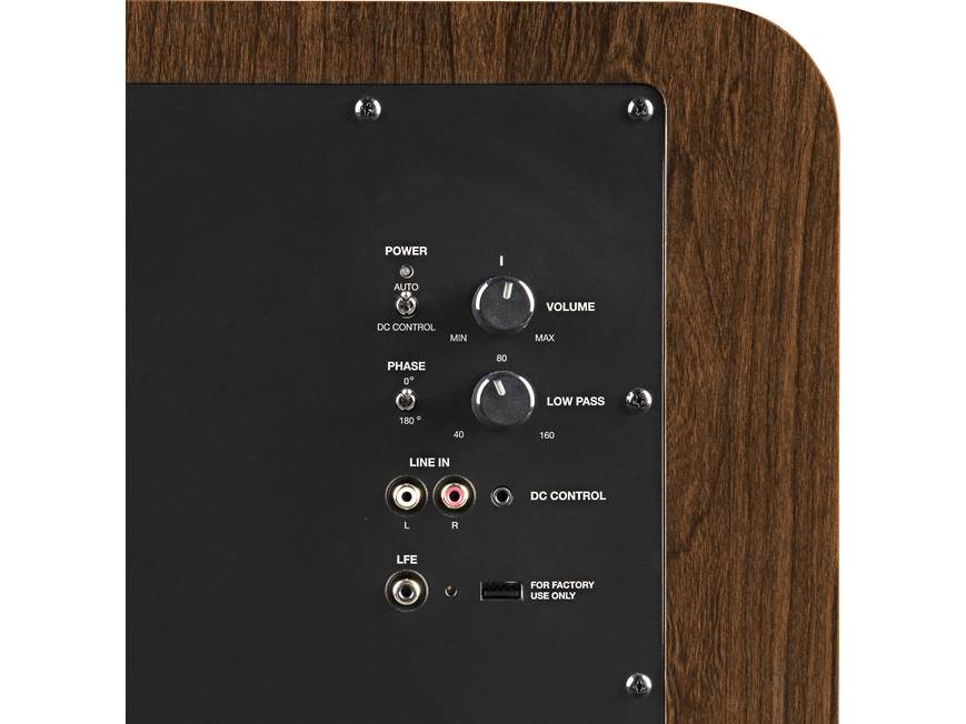 Polk Audio HTS 10 (Classic Brown Walnut) Powered subwoofer