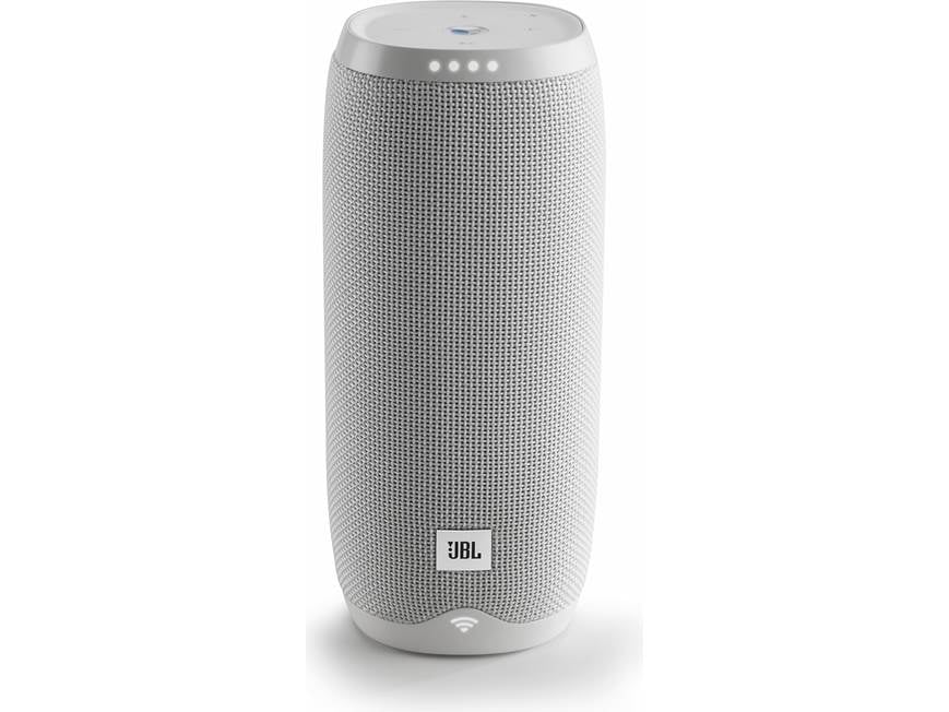 JBL LINK 20 (White) Waterproof portable speaker with Google