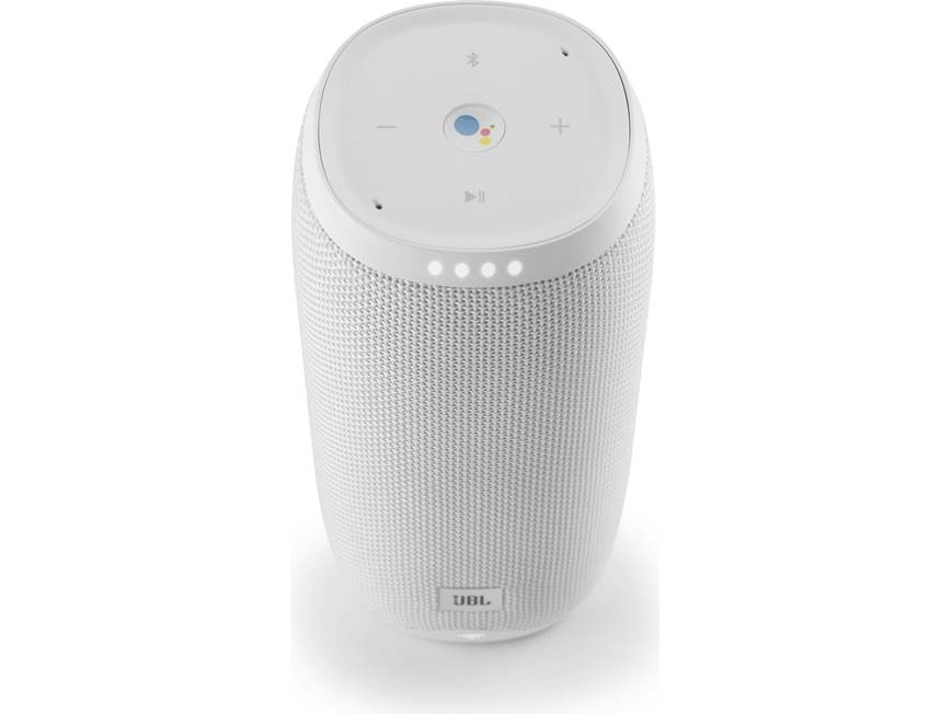 JBL LINK 20 (White) Waterproof portable speaker with Google