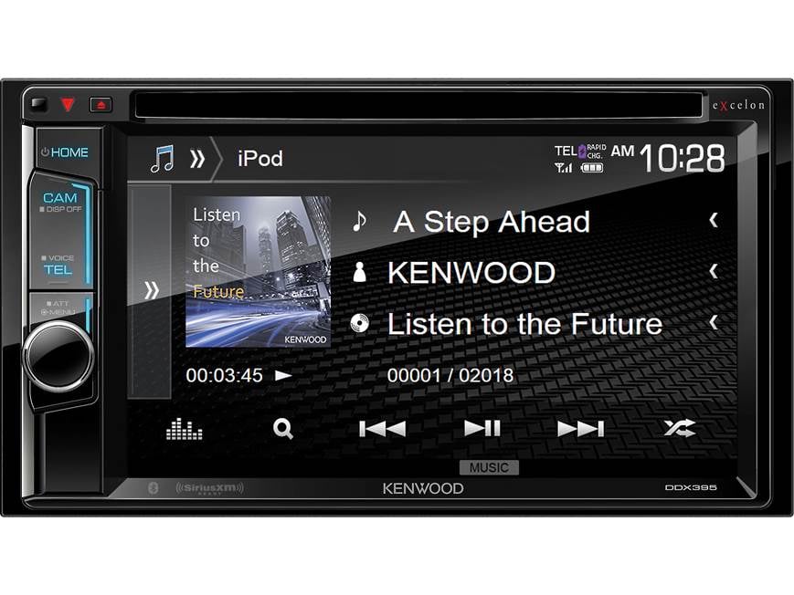 Kenwood Excelon DDX395 DVD receiver at Crutchfield