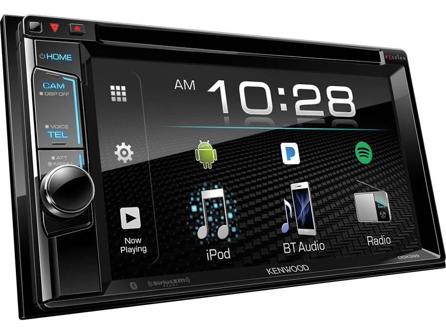 Kenwood Excelon DDX395 DVD receiver at Crutchfield