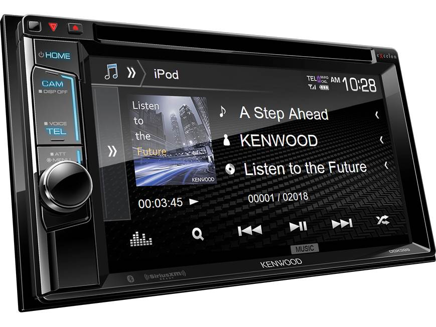 Kenwood Excelon DDX395 DVD receiver at Crutchfield