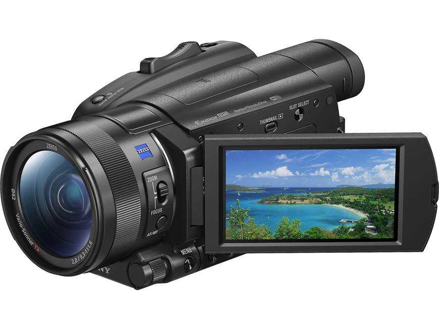 Sony Handycam® FDR-AX700 4K/30p Ultra HD camcorder with Wi-Fi® at