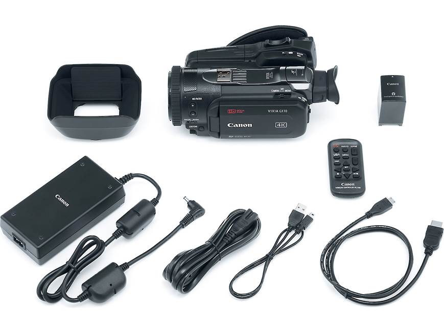Canon VIXIA GX10 4K Ultra HD camcorder at Crutchfield