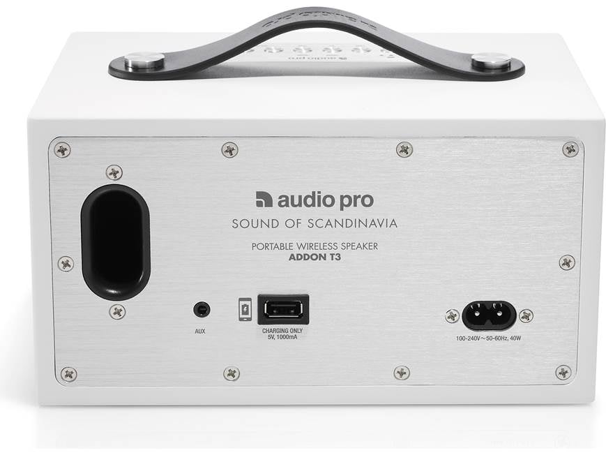 Audio Pro Addon T3 (White) Portable Bluetooth® speaker (White) at