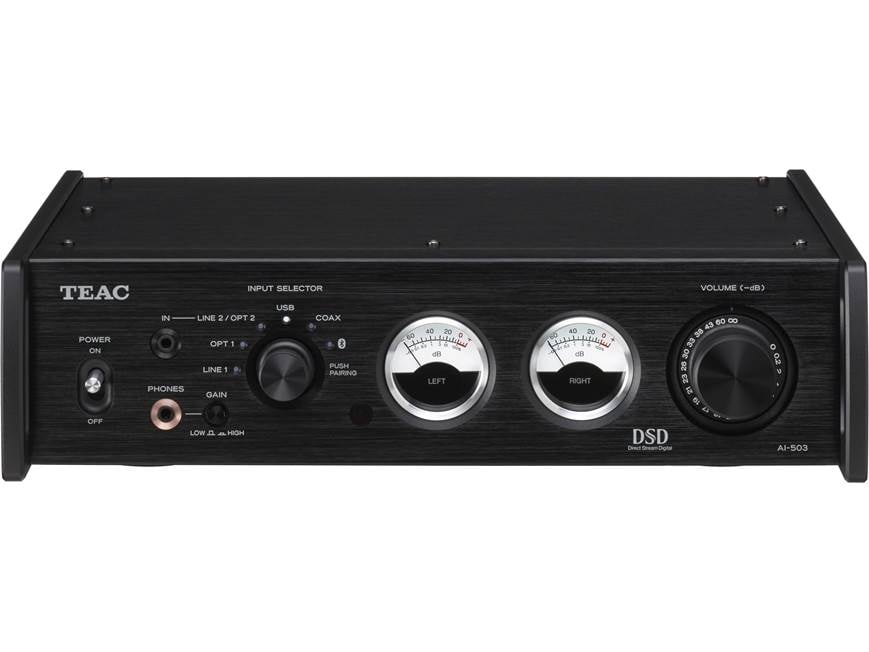 TEAC AI-503 (Black) Stereo integrated amplifier with built-in DAC