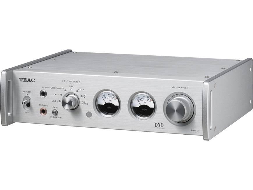 TEAC AI-503 (Silver) Stereo integrated amplifier with built-in DAC