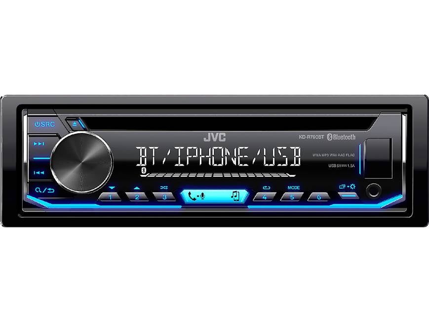 JVC KD-R790BT CD receiver at Crutchfield