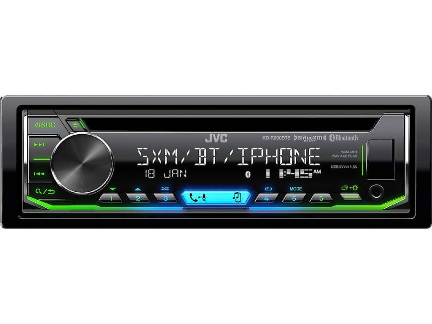 JVC KD-R990BTS CD receiver at Crutchfield
