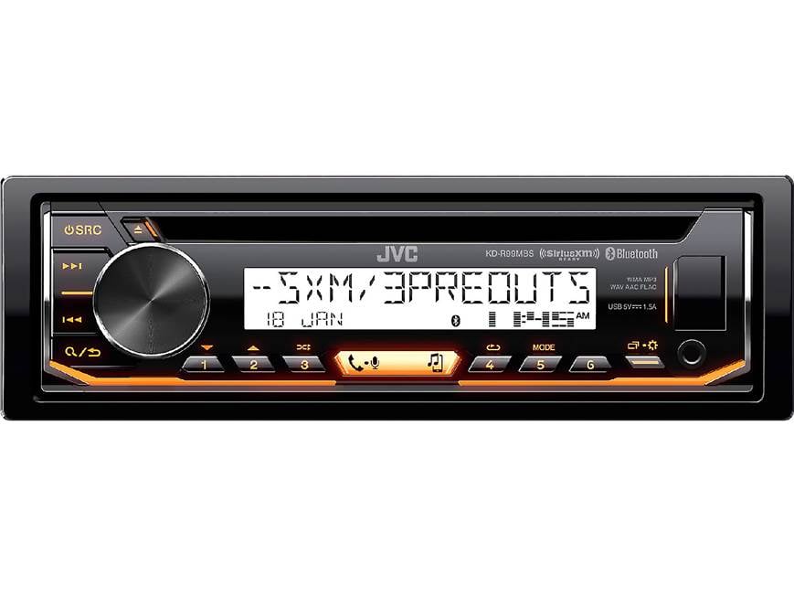 JVC KD-R99MBS CD receiver for Jeep, powersports, or marine