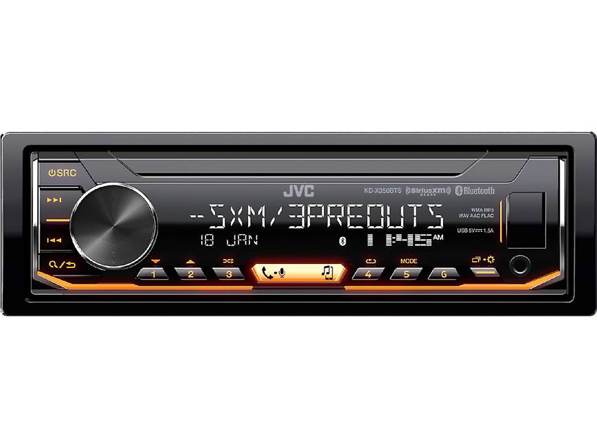 JVC KD-X350BTS Digital media receiver (does not play CDs) at