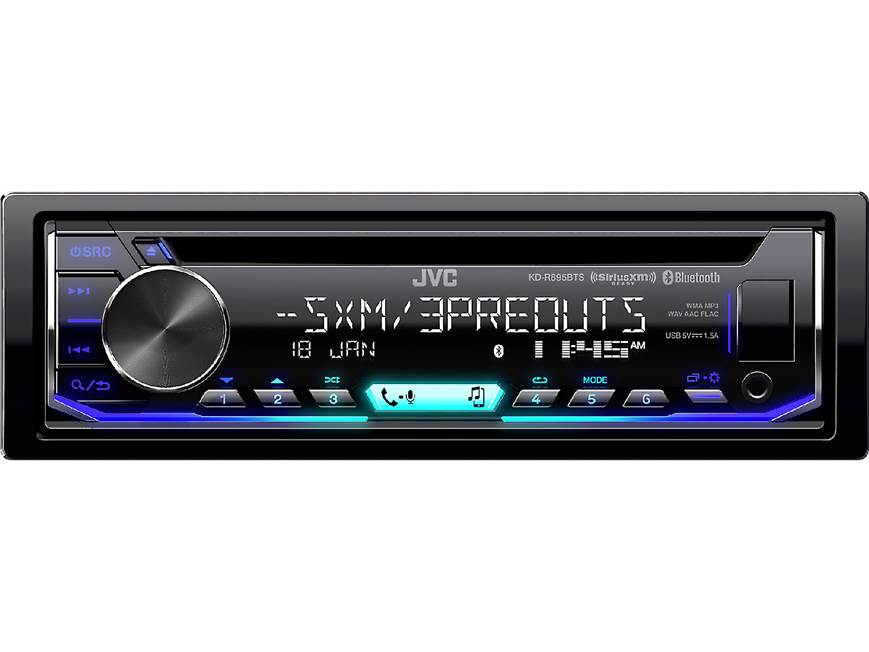 JVC KD-R895BTS CD receiver at Crutchfield