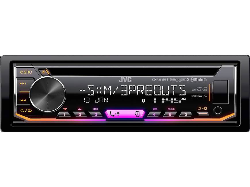 JVC KD-R895BTS CD receiver at Crutchfield