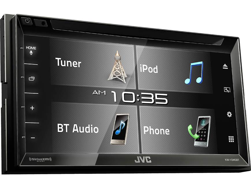 JVC KW-V340BT DVD receiver at Crutchfield