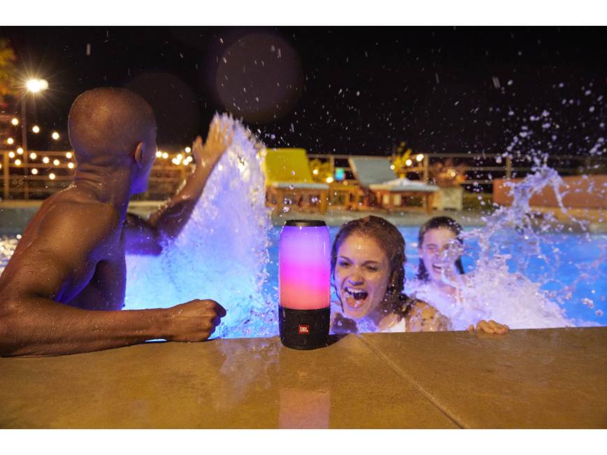 JBL Pulse 3 (Black) Portable Bluetooth® speaker (Black) at Crutchfield