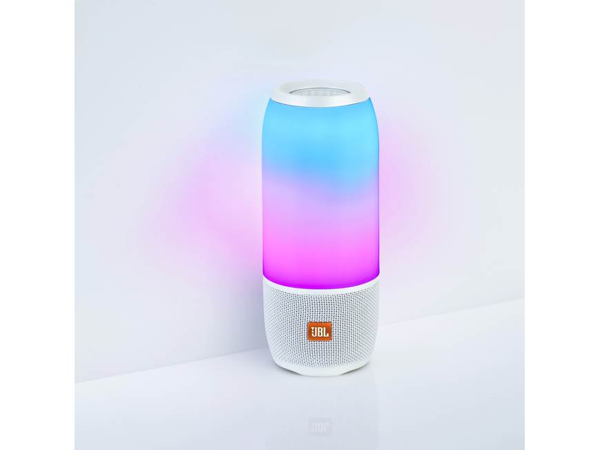 JBL Pulse 3 (White) Portable Bluetooth® speaker (White) at Crutchfield