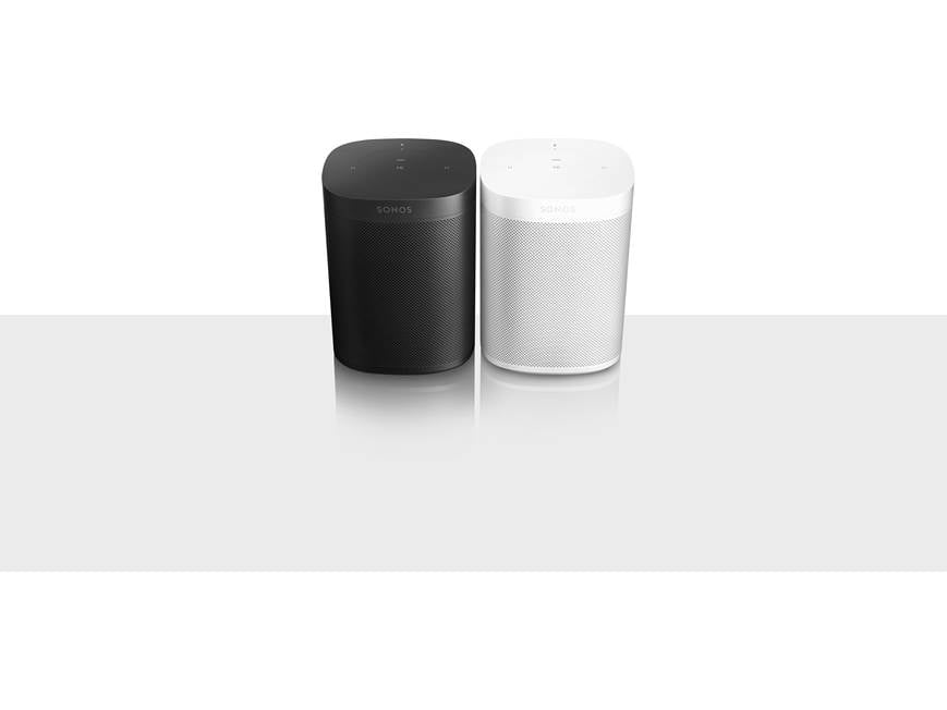 Sonos One (Black) Wireless streaming music speaker with built-in