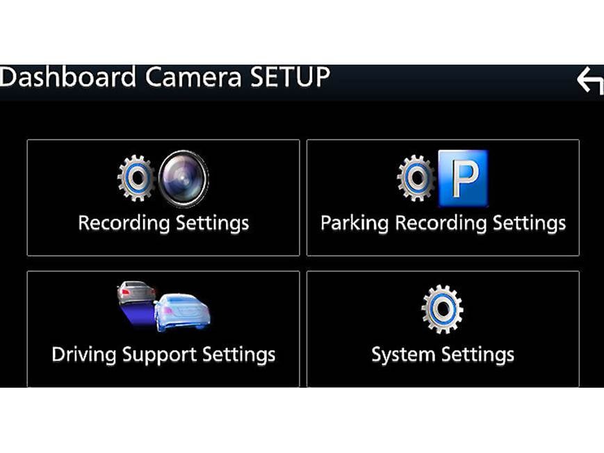 Kenwood DRV-N520 Drive Recorder HD dash cam for use with select