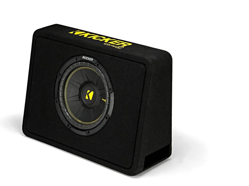 Kicker 44TCWC102 Ported truck enclosure with one CompC 10