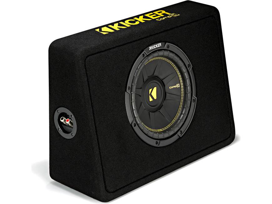 Kicker CompC 44TCWC104 Ported truck enclosure with one CompC 10
