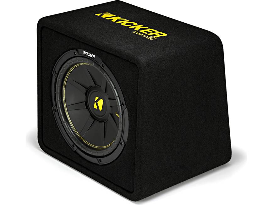 Kicker 44VCWC124 Ported enclosure with one 4-ohm 12