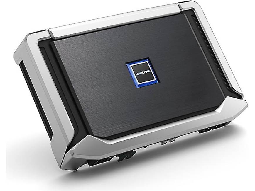 Alpine X-A70F X-Series 4-channel car amplifier — 120 watts RMS x 4