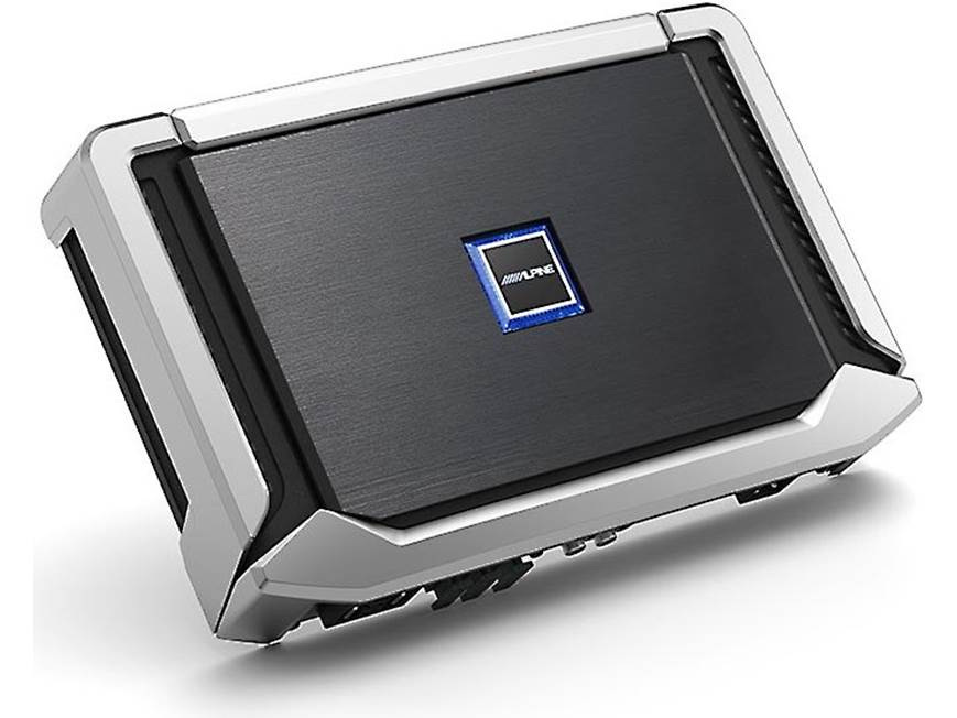 Alpine X-A90M X-Series mono subwoofer amplifier — 900 watts RMS at