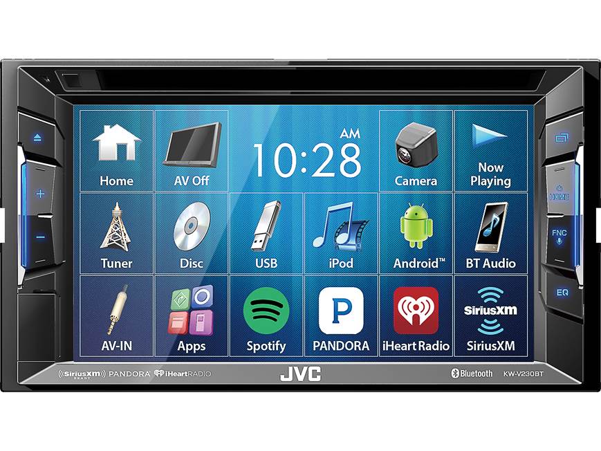 JVC KW-V230BT DVD receiver (Factory Refurbished) at Crutchfield