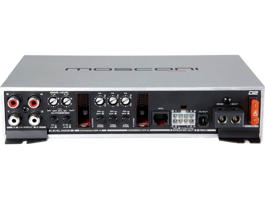 Mosconi D2 100.4 Gladen D2 Series 4-channel car amplifier — 105