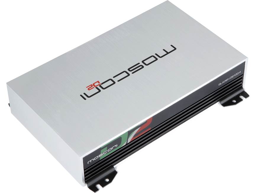 Mosconi D2 100.4 Gladen D2 Series 4-channel car amplifier — 105