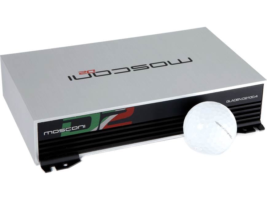 Mosconi D2 100.4 Gladen D2 Series 4-channel car amplifier — 105
