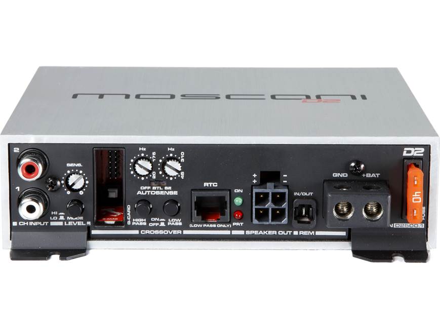 Mosconi D2 500.1 Gladen D2 Series full-range mono car amplifier