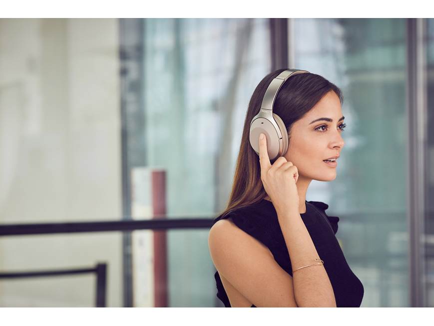 Sony WH-1000XM2 (Champagne Gold) Over-ear Bluetooth® wireless