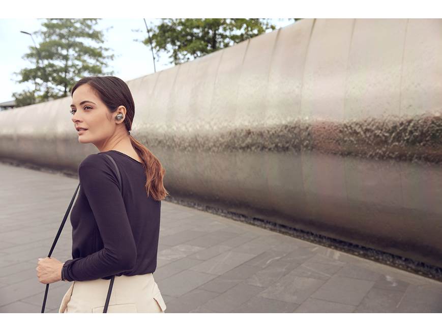 Sony WF-1000X (Champagne Gold) Truly wireless noise-canceling