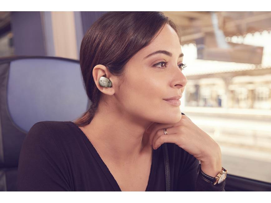 Sony WF-1000X (Champagne Gold) Truly wireless noise-canceling