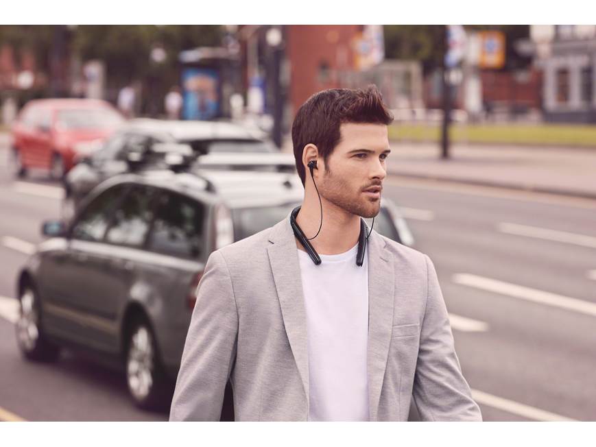 Sony WI-1000X (Black) Wireless Bluetooth® headphones with neckband